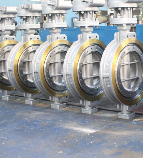 Triple Eccentric Wafer Butterfly Valve