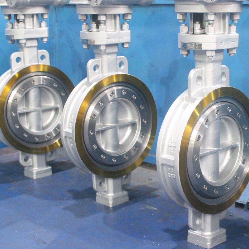 Wafer type carbon steel butterfly valve Class150 DN350 - Wafer