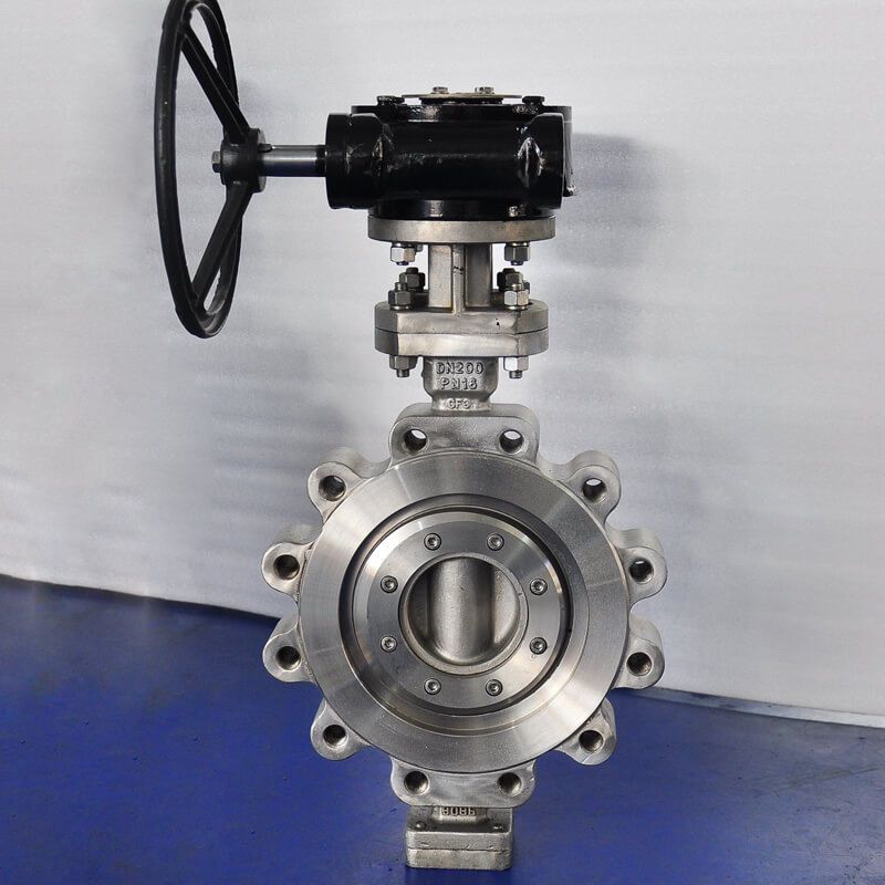 Lug CF3 Triple Offset Butterfly Valves Lug butterfly valve