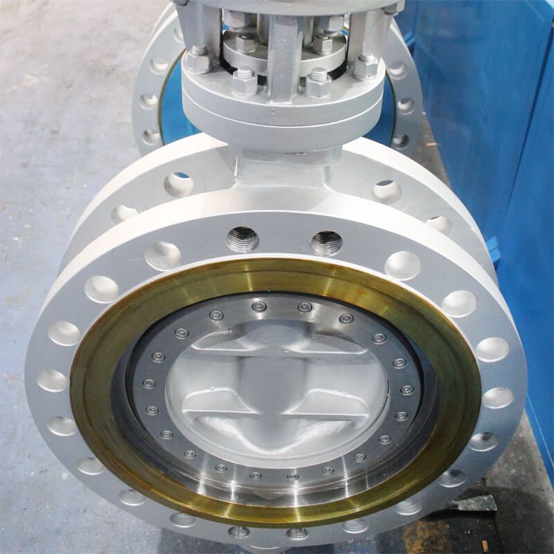 Cryogenic triple offset flanged butterfly valve Flanged Butterfly Valves