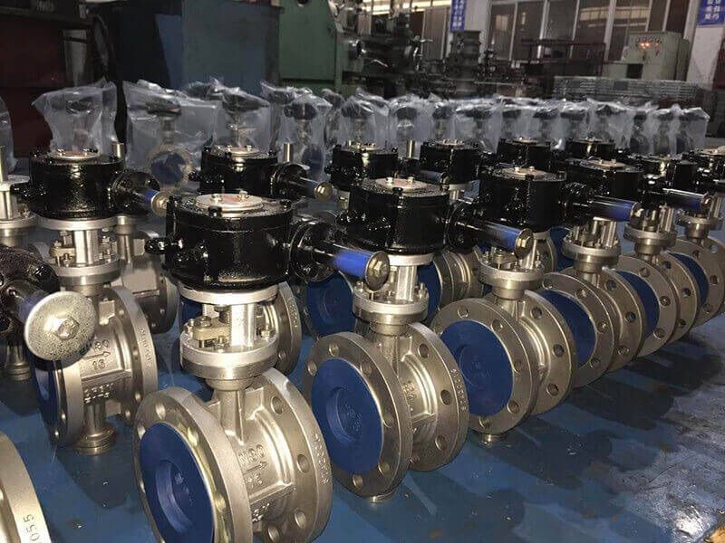 metal to metal butterfly valve