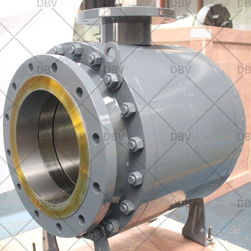 Trunnion mounted steel Ball Valve Trunnion mounted ball valve