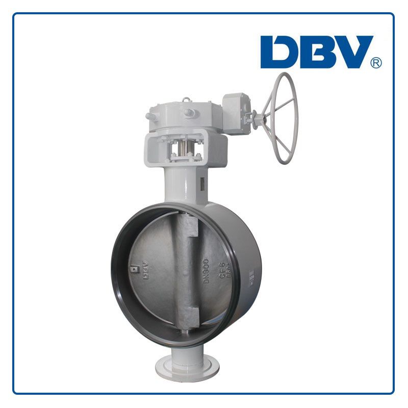Triple Offset metal to metal seat Butterfly Valves DN900 PN25 BW Butt