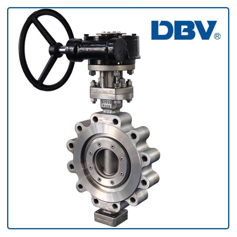 Lug CF3 Triple Offset Butterfly Valves Lug butterfly valve