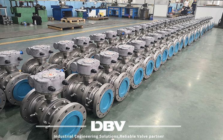 8”*6”-300# ball valves were sent to our Oman customer on time
