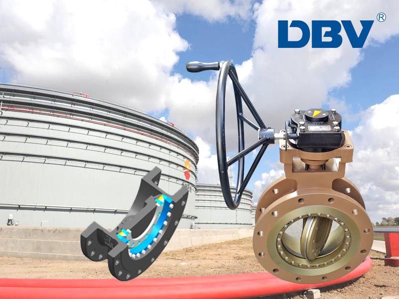 triple eccentric butterfly valves