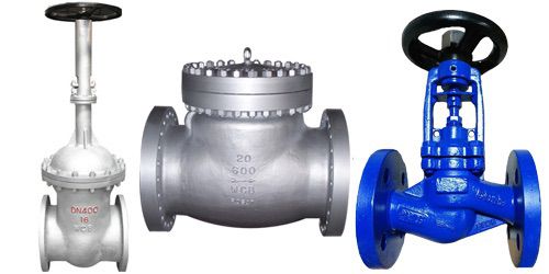 Gate Valve Globe Valve Check Valve