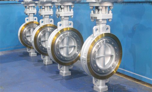 Metal Sealing Triple Eccentric Butterfly Valve