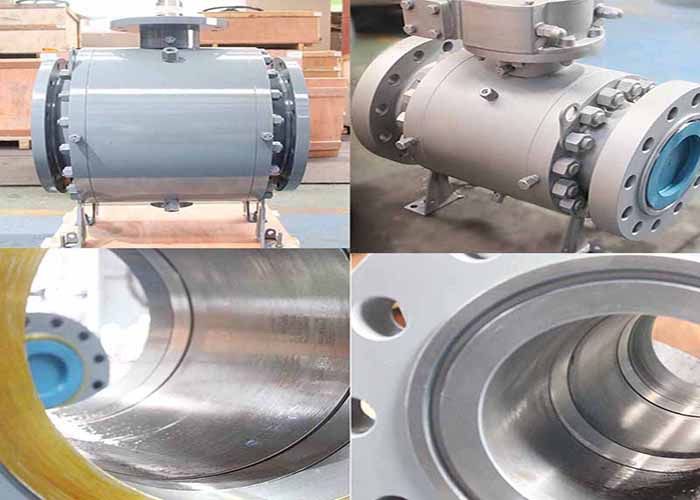 Trunnion mounted ball valve