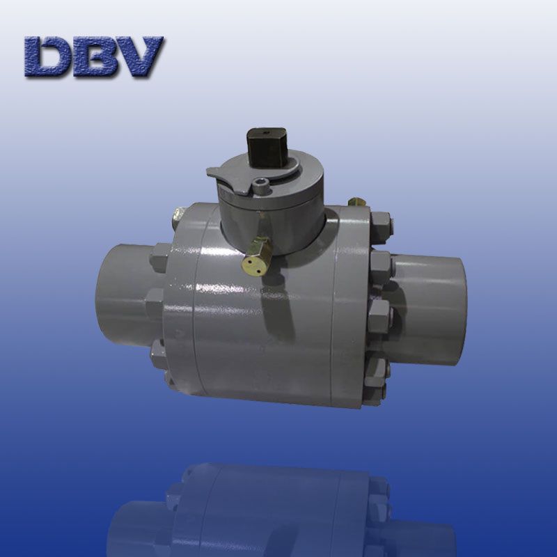 DIN Stainless steel 904L Trunnion/Fixed Full Bore Ball valve - Trunnion ...