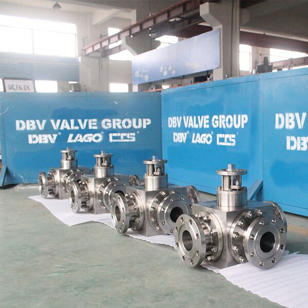 Trunnion mounted forged steel ball valve