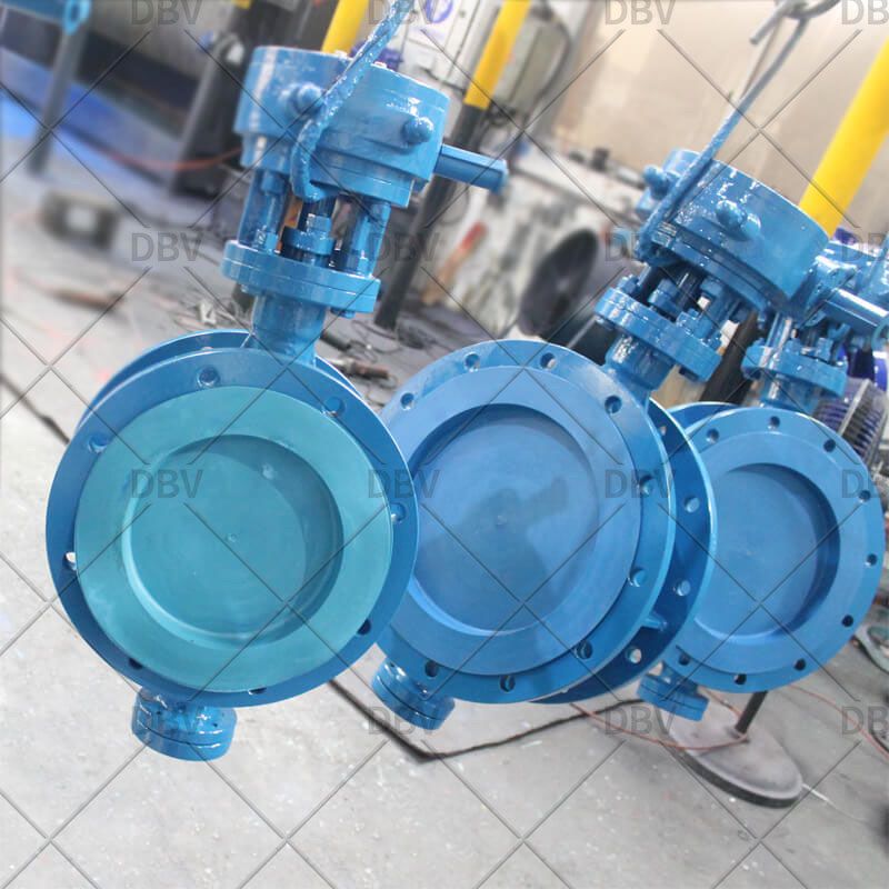 flange type butterfly valve