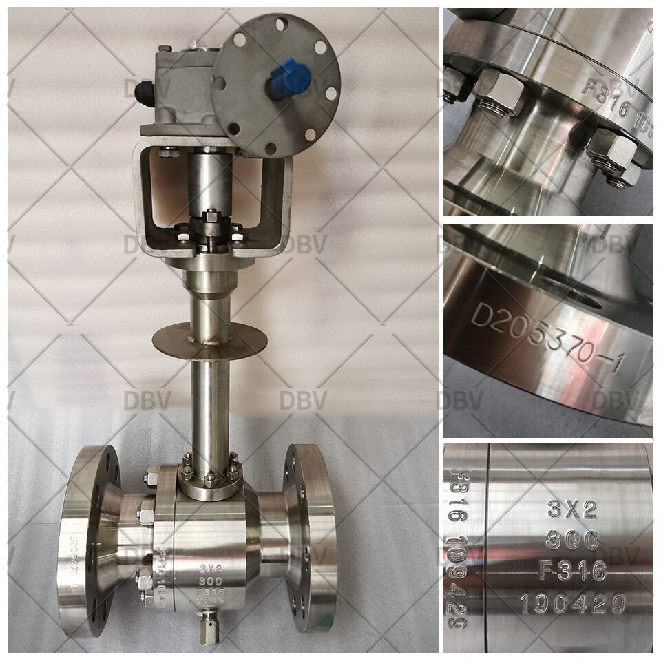 TRUNNION MOUNTED BALL VALVE WITH EXT.BONNET