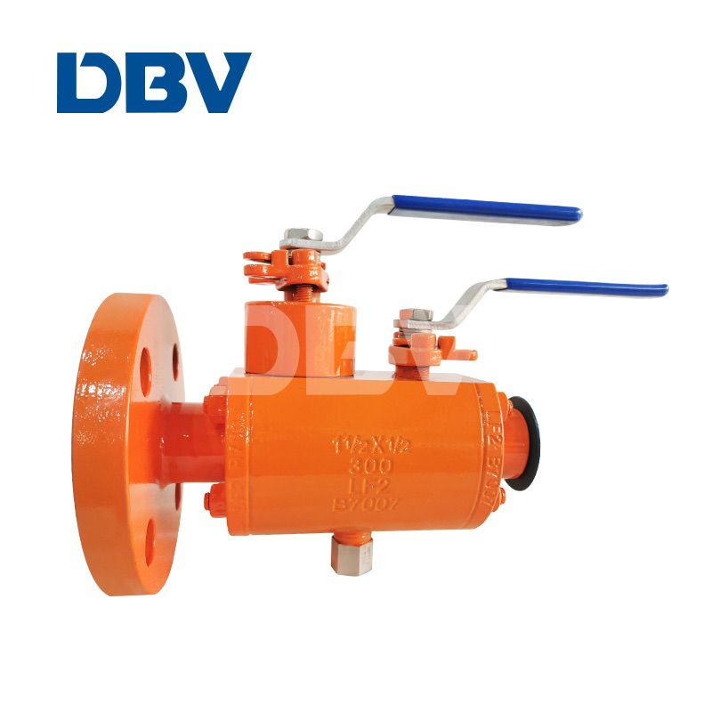 Double block and bleed ball valve Floating ball valves