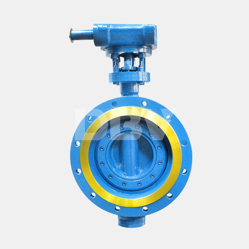 Manual WCB Flange Triple Offset Butterfly Valves