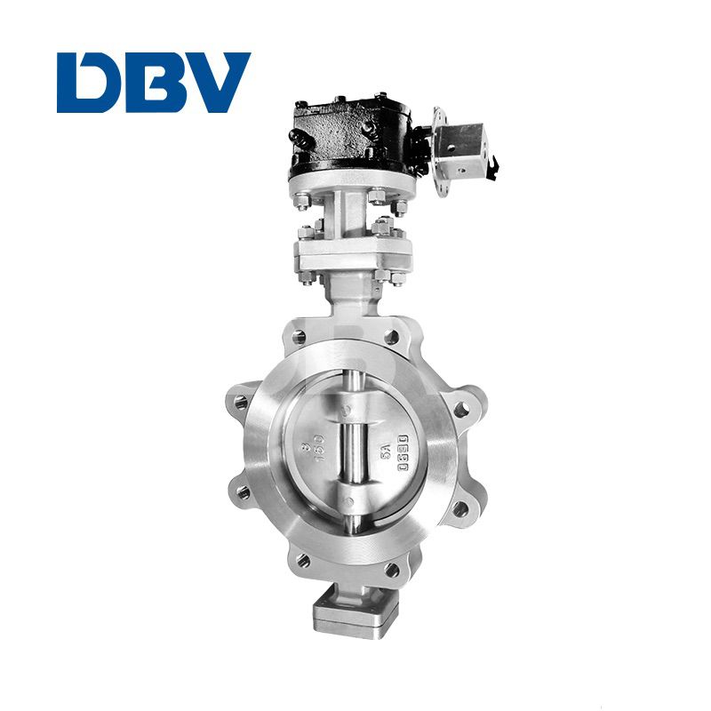 Sea Water material 5A Lug Type Triple Eccentric Butterfly Valve