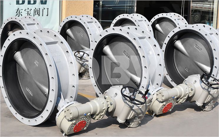Double Flanged Concentric Butterfly Valve Structural Features 
