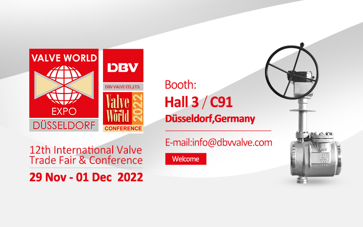 Invitation-2022 Valve World Expo & Conference in Germany