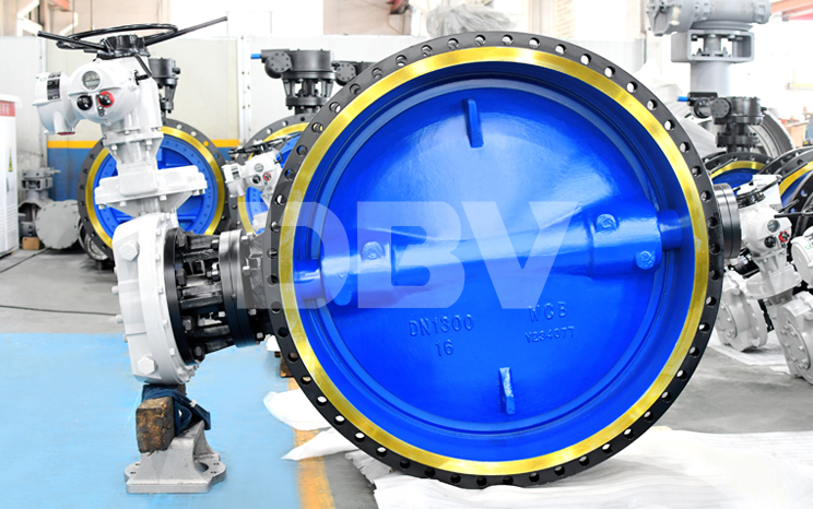 DBV Latest Triple Eccentric Butterfly Valve