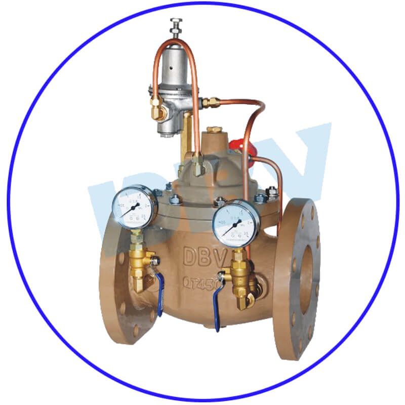 Water Pressure Reducing Control Valves