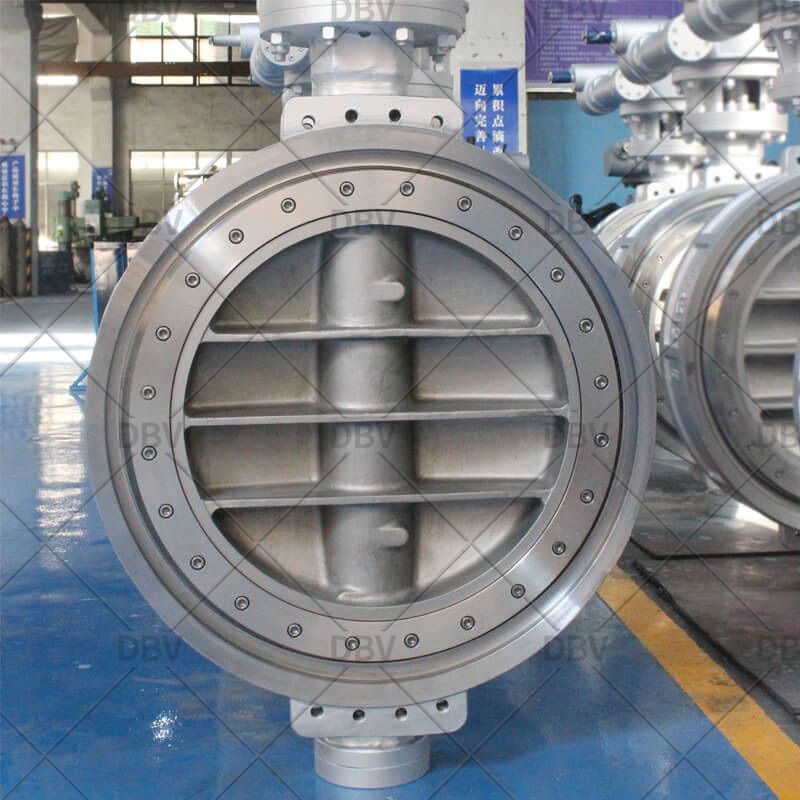 Worm Gear WCB Wafer Triple Offset Butterfly Valves