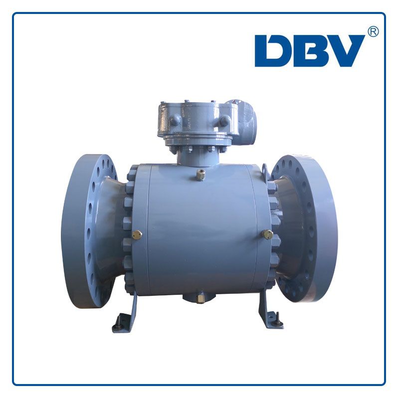 Trunnion mounted forged steel ball valve Reduce bore