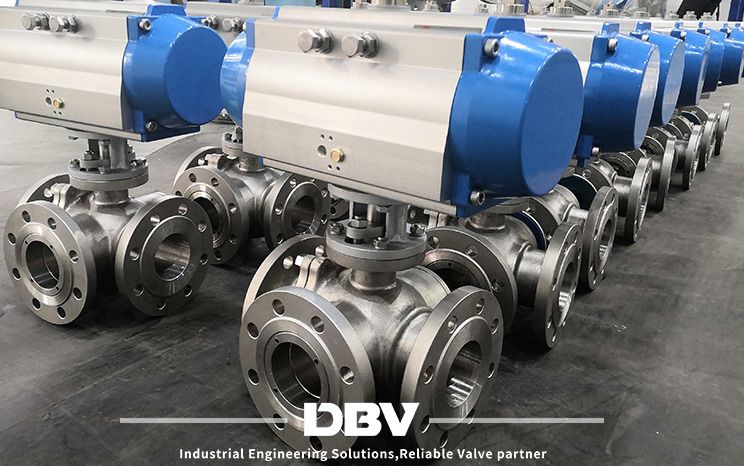 Shipment of three way ball valve to Malaysia