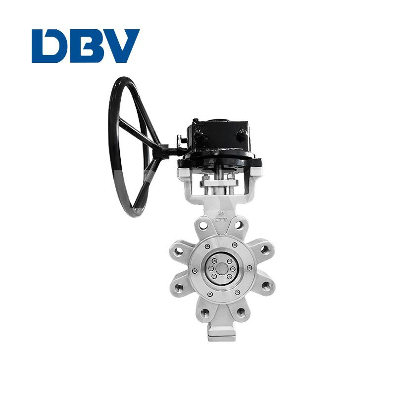Triple eccentric/Offset metal to metal seat wafer Lug Butterfly Valve