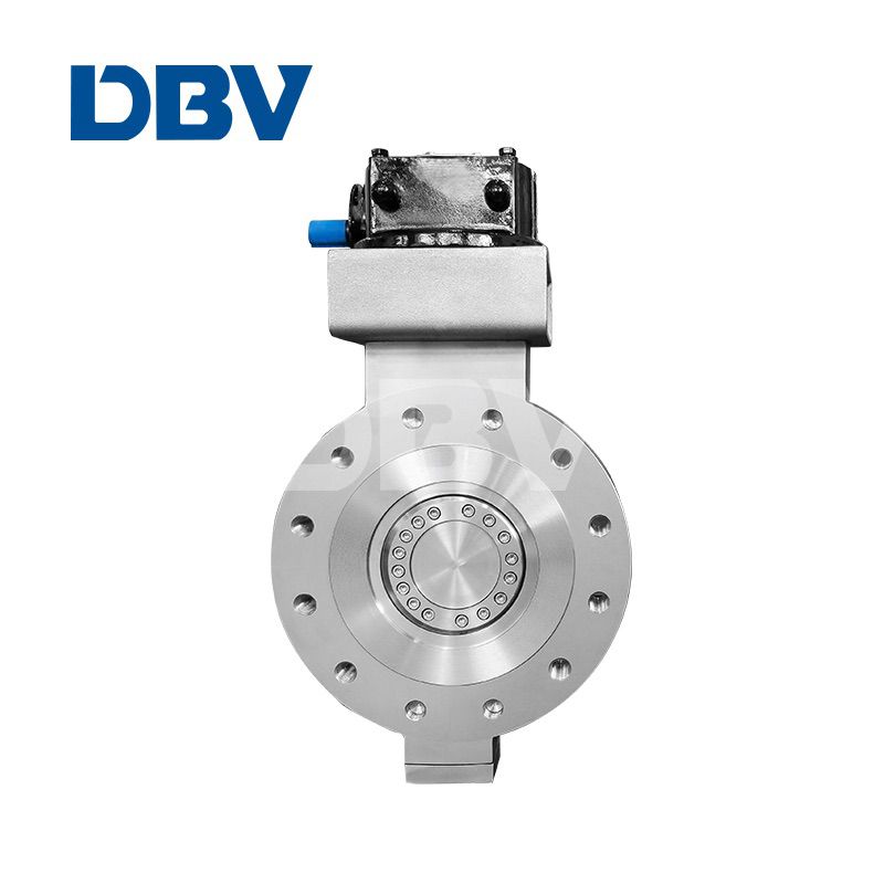 Fully forged Lug type metal to graphite butterfly valve with special material F55