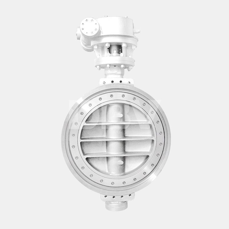 Worm Gear WCB Wafer Triple Offset Butterfly Valves