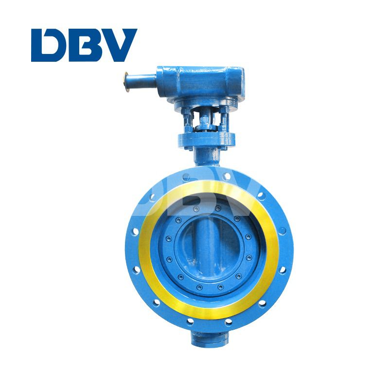 Manual WCB Flange Triple Offset Butterfly Valves