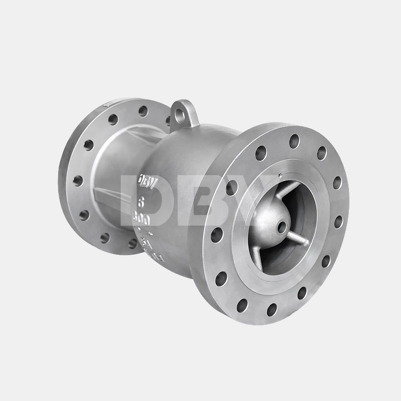 Duplex Stainless Steel Axial Flow Non-slam Check Valve