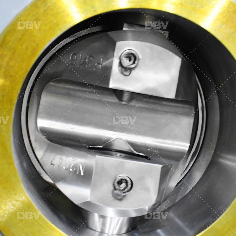 High pressure metal seated triple offset butterfly valve