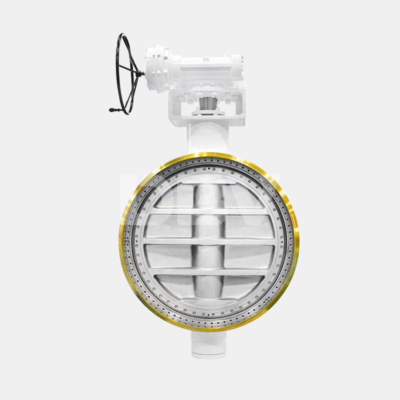 Big size Triple offset butterfly valve DN1400