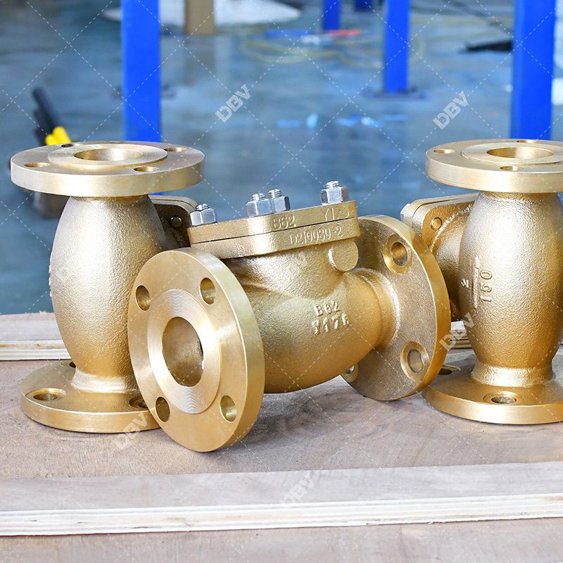 MSS SP 80 bronze swing check valve