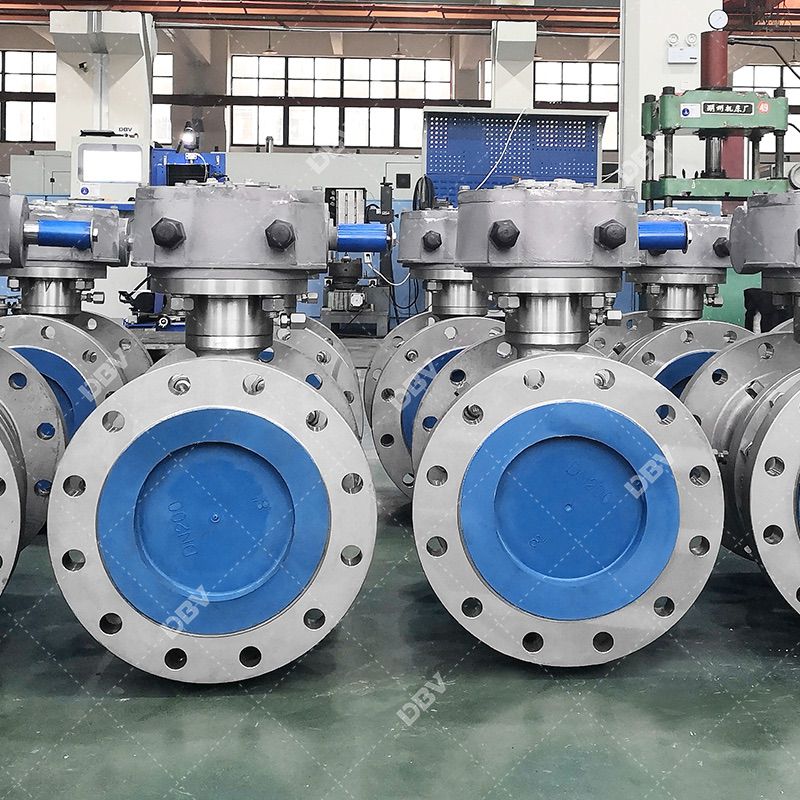 Trunnion mounted stainless steel Ball valve CF8M Reduce bore