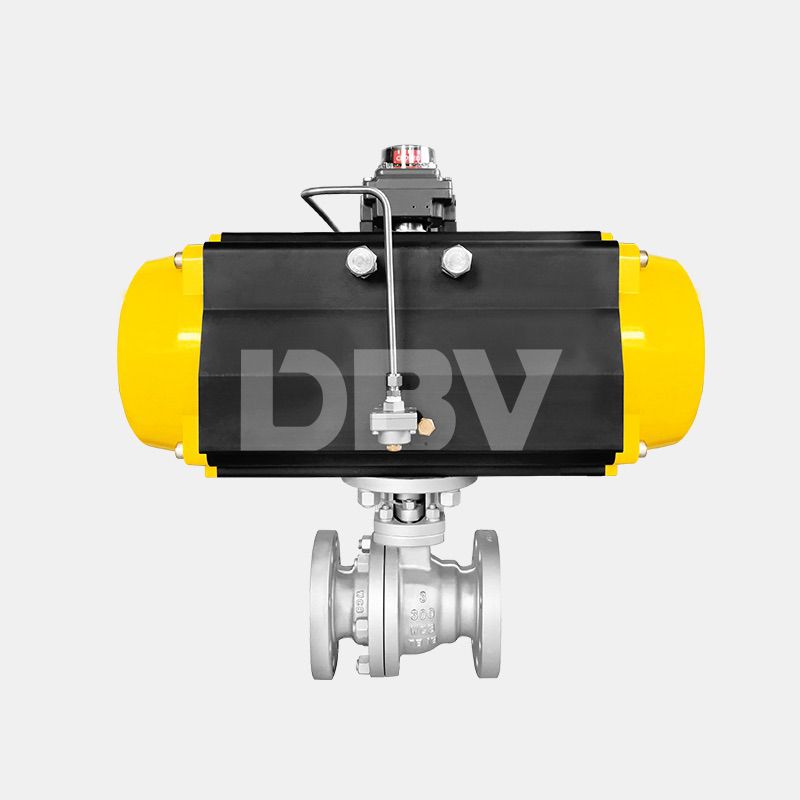 Pneumatic Carbon Steel Floating Ball Valve