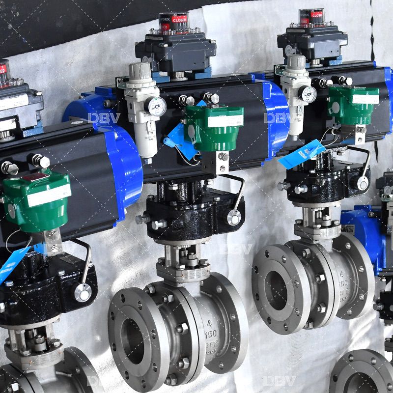 Pneumatic Carbon Steel Floating Ball Valve