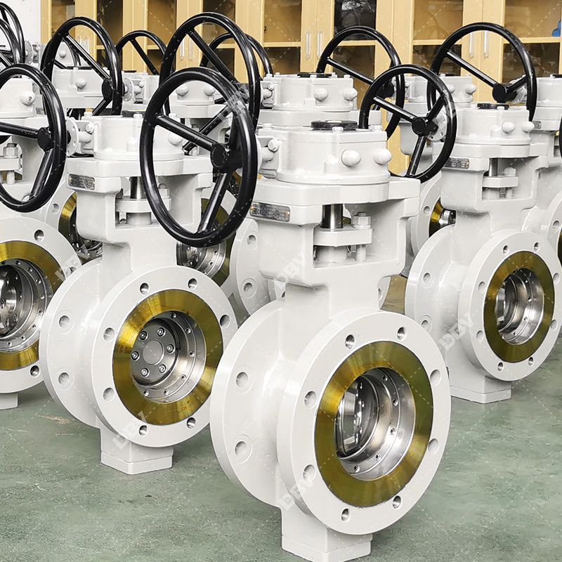 Metal to Metal seated Flanged Triple Offset Butterfly Valve